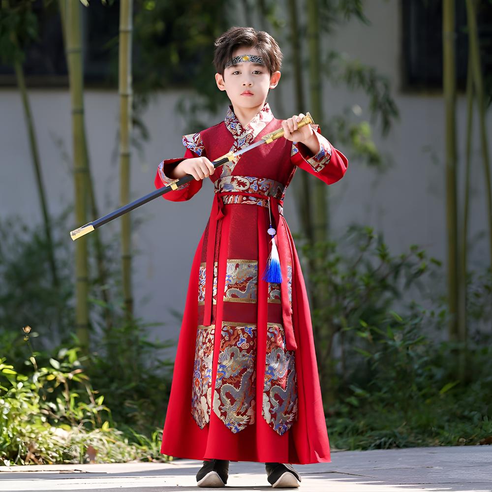 男童汉服锦衣卫仙侠中秋国风服
