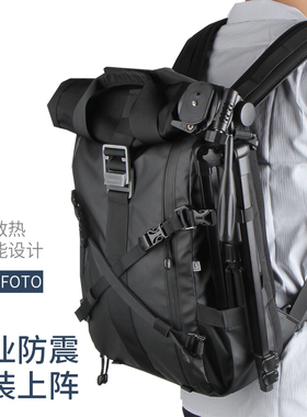 Besnfoto户外摄影包双肩相机包专业多功能防水防震旅游大容量收纳