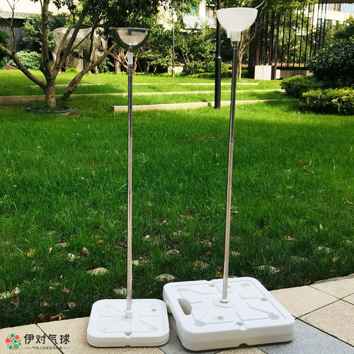 伊对假氦飘网红气球支架