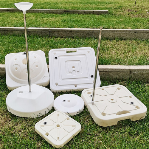 气球注水底座拱门立柱路引布置大小号方圆形水座固定kt板支架背撑