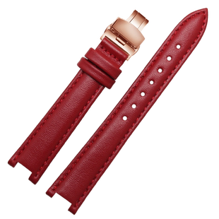 适配MK真皮手表带 迈克科尔斯MK2277 2425 2280女士表链凹口皮带