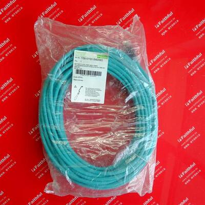 议价Murr 7700-51101-S4X2000 穆尔连接线 M12 X-code RJ45 20米