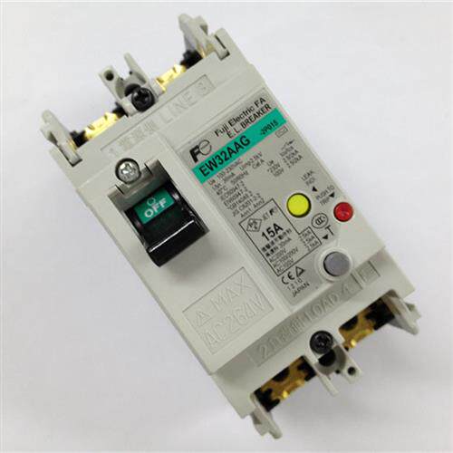 议价EW32AAG FUJI漏电断路器 2P EW50AAG 5A 15A 20A 32A 3P 32A