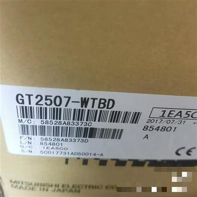 议价MITSUBISHI/三菱 GT2107-WTBD GT2507-WTBD人机界面触摸屏议