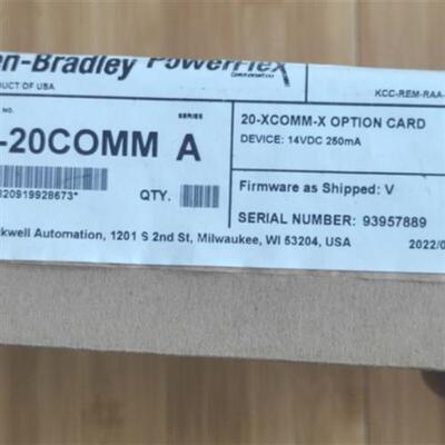 议价20-750-20COMMq AB原装通讯卡 罗克韦尔变频器通信载体议价产