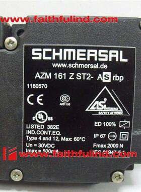 议价Schmersal 101180570 施迈赛全新安全开关 AZM 161 Z ST2-AS
