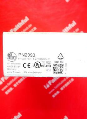 议价IFM PN2093 易福门全新压力感测器 PN-025-RER14-MFRKG/US/ /