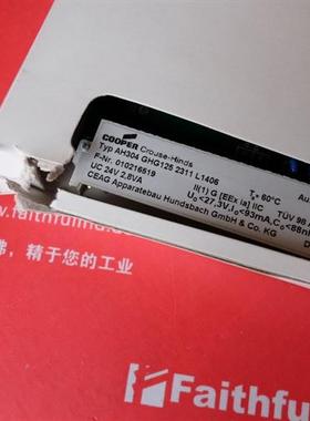 议价 Crouse-Hinds AH304 GHG125 2311 L1406 库柏工业全新