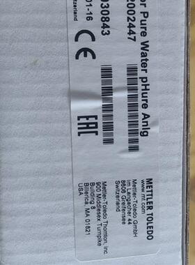 议价梅特勒pH Sensor Pure Water pHure Anlg电极52002447议价