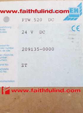 议价E+H FTW520DC 恩德斯豪斯全新电导物位变送仪 201935-0000 FT