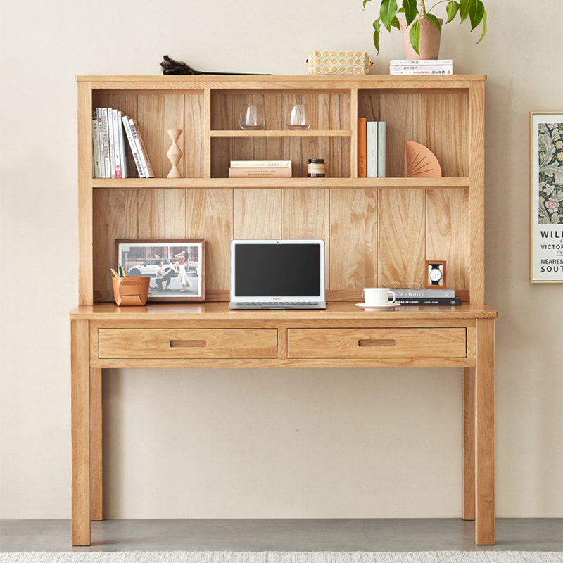 实木书桌橡木现代简约学习桌