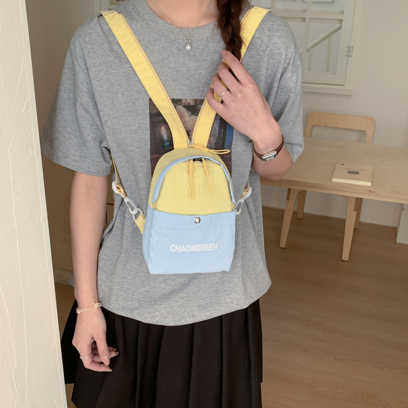 迷你小背包2026新款春夏双肩包小型时尚小巧轻便ins小众设计斜挎