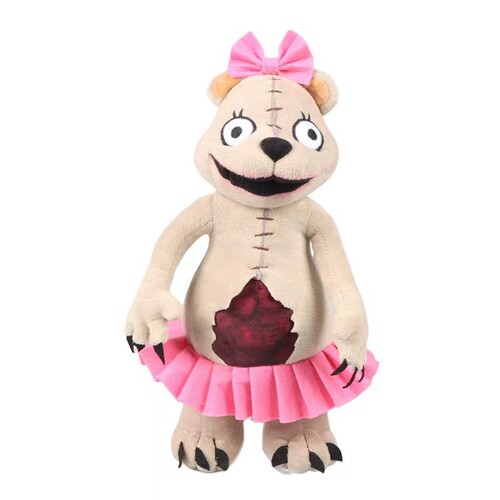 跨境新品Dark Deception Plush黑暗欺骗粉猪公仔玩偶毛绒玩具
