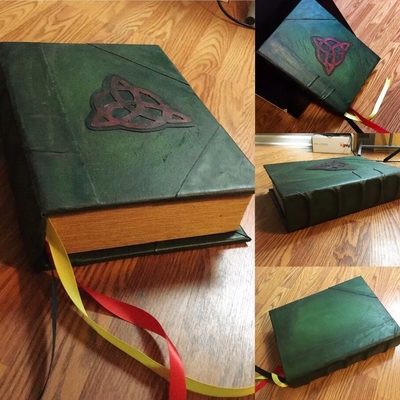 影子之书Charmed Book Of Shadows绿皮暗影魔法书复制本跨境爆品