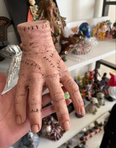 亚当斯一家星期三摆件