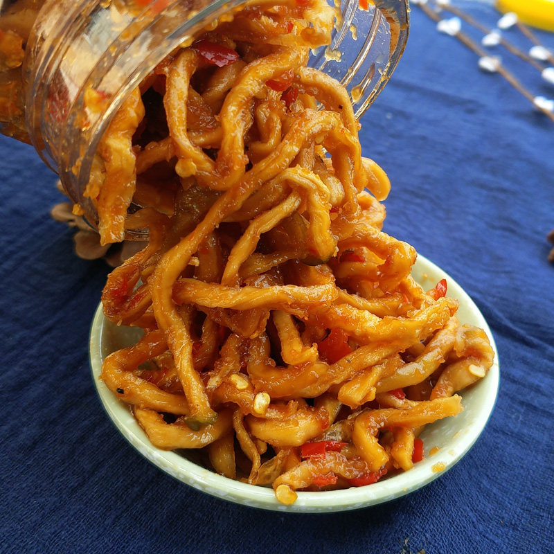 湖南特产农家手工木瓜丝干条酱菜香辣脆爽口咸菜小菜下饭菜280g瓶