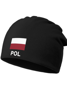 波兰Poland国家足球薄款堆堆帽