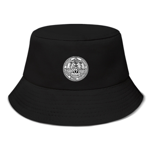 哥廷根大学防晒帽男女帽子格廷根大学渔夫帽学生太阳帽夏设 无界