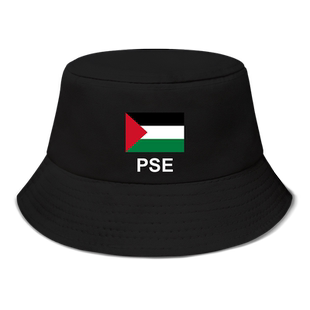 巴勒斯坦Palestine国家渔夫帽男女运动帽子学生防晒遮阳帽设 无界