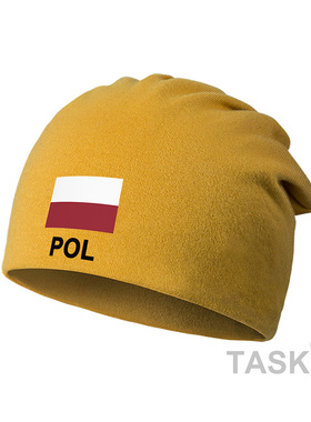 波兰Poland 国家足球薄款包头帽睡堆堆帽子男女围脖头巾秋设 无界