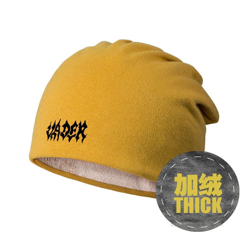 波兰死亡金属乐队vader纪念男女加绒包头帽围脖堆堆帽头巾设 无界