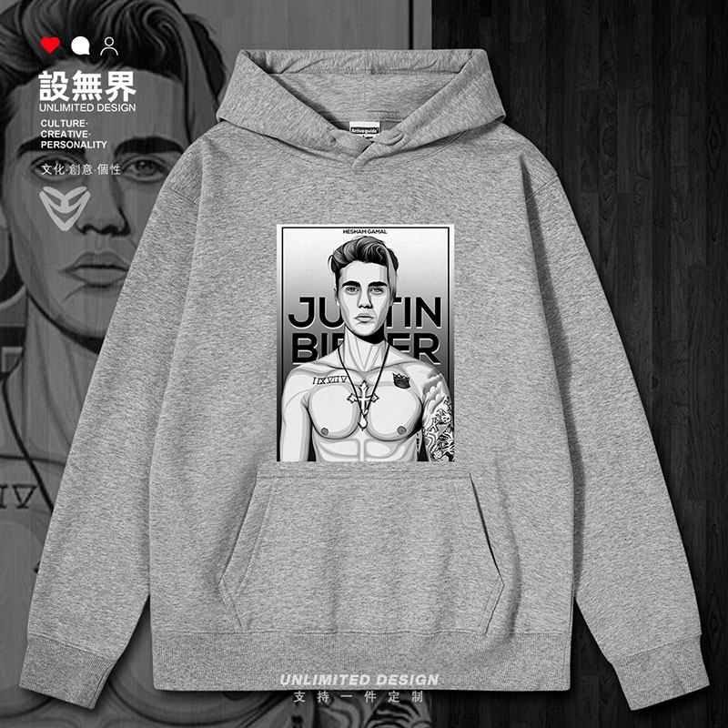 贾斯汀比伯JustinBieber连帽卫衣