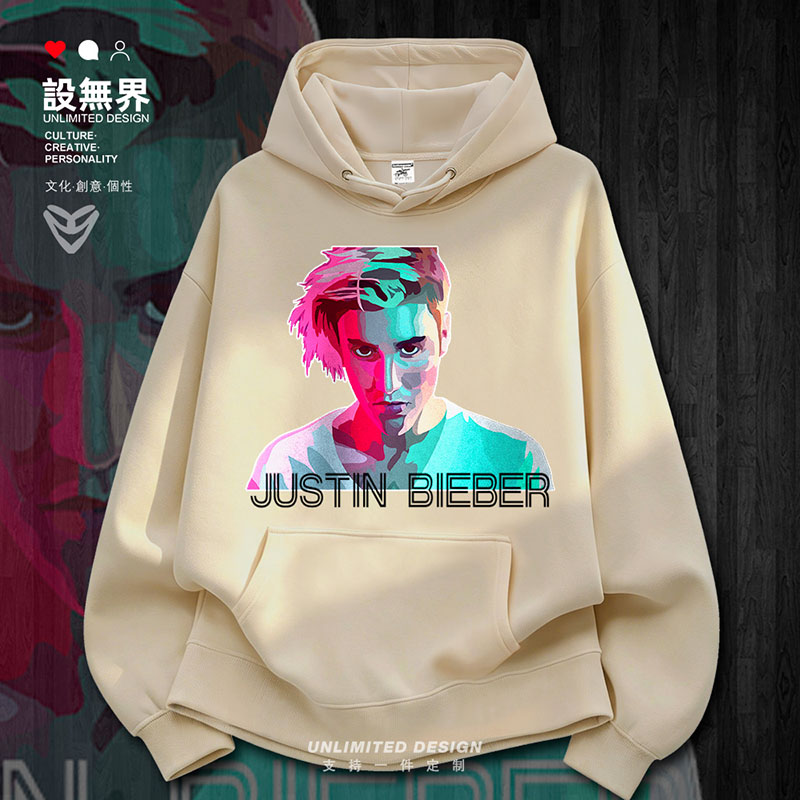 贾斯汀比伯JustinBieber加绒卫衣图片