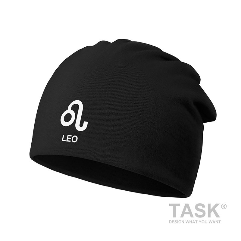 十二星座狮子座帽子男女薄款防风包头帽围脖睡帽堆堆帽潮设 无界