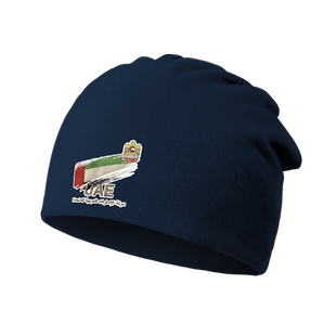 阿联酋国旗标志印花复古薄款棉帽男女帽子头巾包头帽0010设 无界