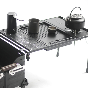 MG户外igt茶盘户外露营IGT桌一单位不锈钢茶台配件煮茶用拓展装备