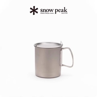 005T SnowPeak雪峰钛锅轻量便携户外徒步水杯SCS 美国限定款