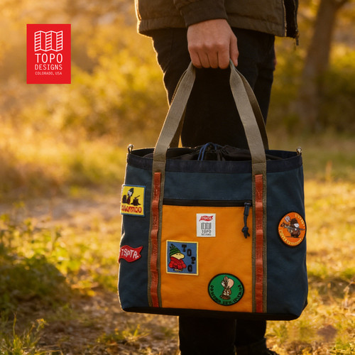 【联名款托特包】Topo Designs Mountain Utility Tote单肩斜挎包