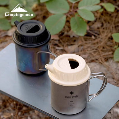 柯曼S-GF硅胶雪杯盖独步登山水杯秒变水壶耐高温易清洗硅胶水杯盖