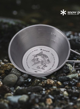 snowpeak雪峰钛碗【TT联名款】鱼雪拉碗户外露营野餐餐具轻量便携