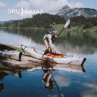 Oru kayak溪流Inlet皮划艇户外折叠船OK艇单人探险便携背包钓鱼船