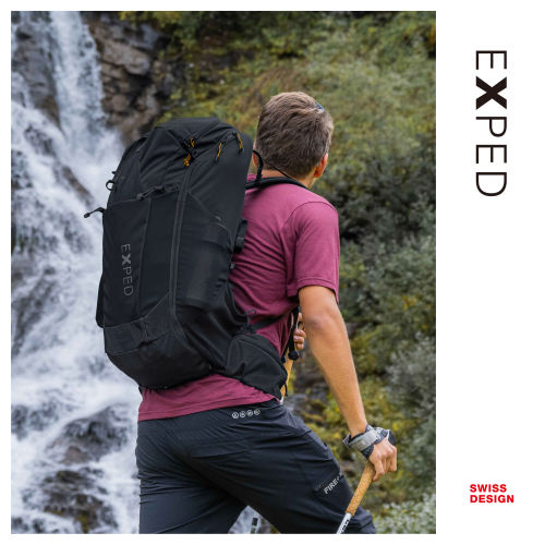 瑞士EXPED Skyline徒步登山包户外骑行通勤旅行轻量防水双肩背包