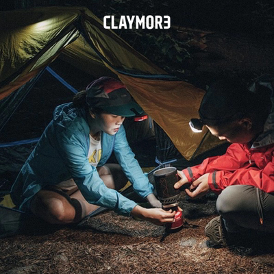 CLAYMORE头灯Heady2户外露营钓鱼徒步夜跑轻量松紧绑带头灯防水