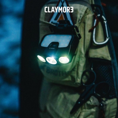 CLAYMORE头灯远征大师级帽灯200H户外露营徒步钓鱼照明灯超长续航