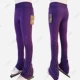 Чистый фиолетовый брюк Лево-левый бриллиант (толстый)