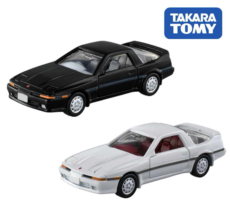 TOMY TOMICA多美卡合金车模玩具旗舰版黑盒TP25丰田Supra普通初回