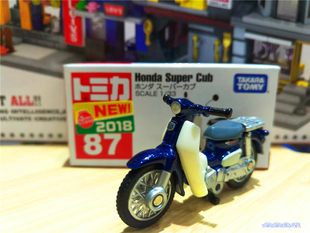 TOMY 87号 多美合金车模Honda Cub Super TAKARA