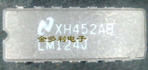 LM124J LM124AJ  进口拆机 IC集成芯片测试好 现货保证质量
