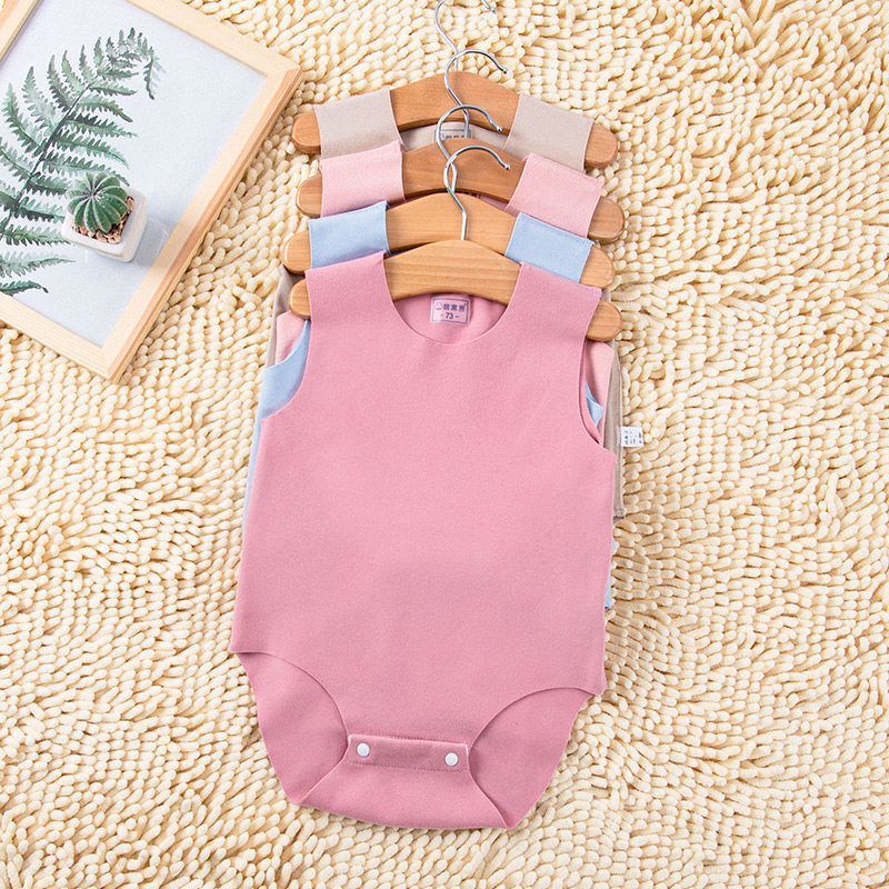 棉寓言德绒婴儿包屁连体衣儿童春秋冬护肚哈衣新生儿宝宝保暖爬服