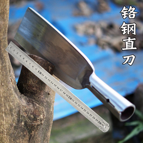 砍树劈柴丛林野外长款手工锻打刀