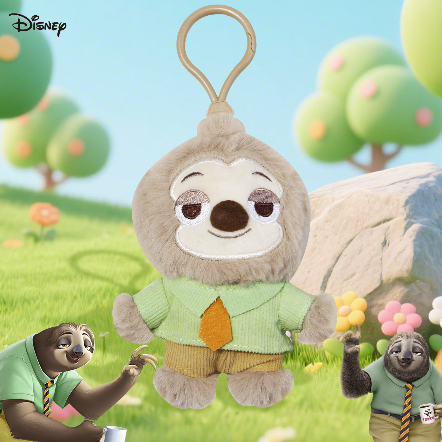 疯狂动物城正版挂件闪电树懒毛绒玩偶公仔生日礼物送女友Q萌卡通