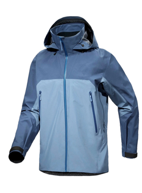 台州鸟家同款冲锋衣Beta系列AR拼色连帽轻薄轻量冲锋衣防风防水