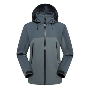 台州鸟家同款 冲锋衣Beta系列AR拼色连帽轻薄轻量冲锋衣