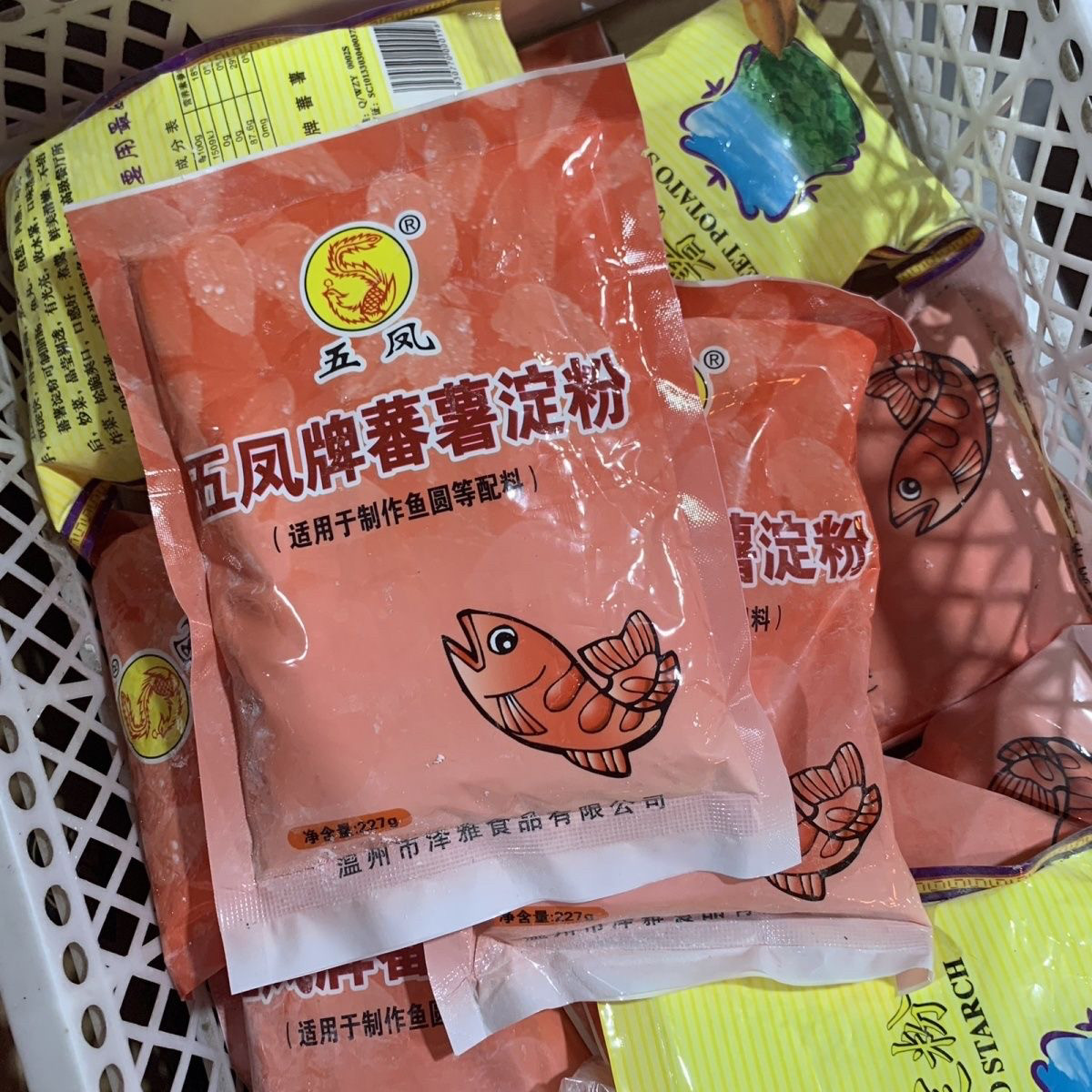 227g五凤牌蕃薯淀粉 番薯淀预拌粉