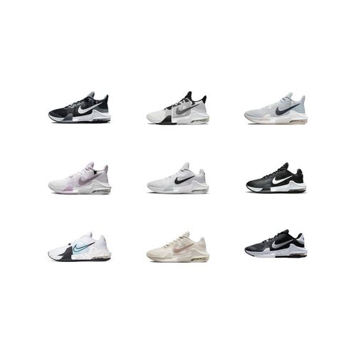 【攀登】NikeAirMaxImpact系列圆头系带低帮中帮实战篮球鞋男款