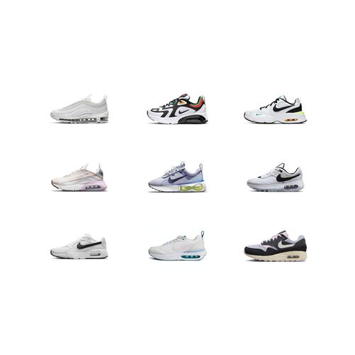 【攀登】Nike Air Max 1舒适日常 减震耐磨 低帮 儿童休闲鞋 白黑